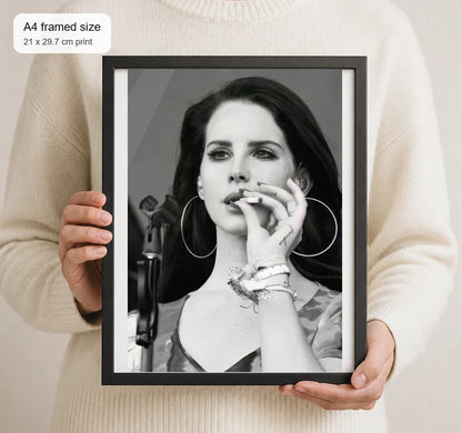 Size reference for A4 · Black Gallery Frame - gallery image 4 of 5