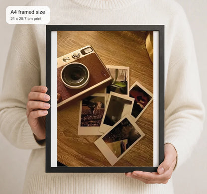 Size reference for A4 · Black Gallery Frame - gallery image 4 of 5