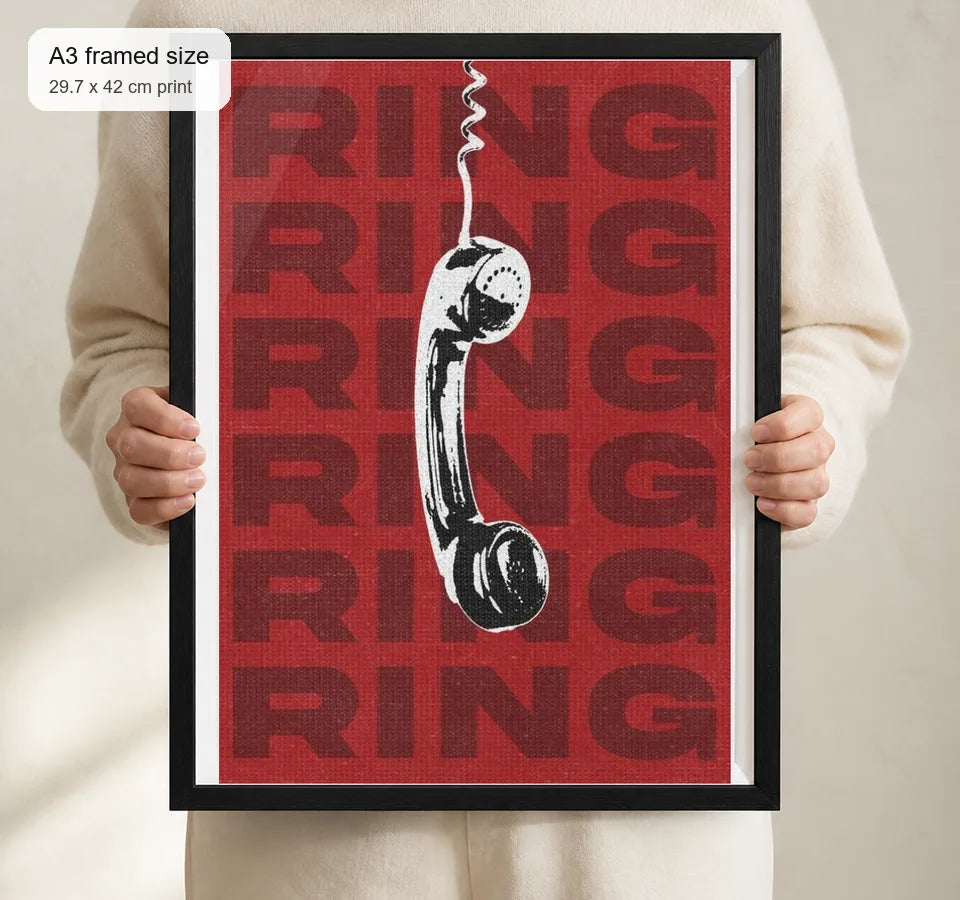 Size reference for A3 · Black Gallery Frame - gallery image 4 of 5
