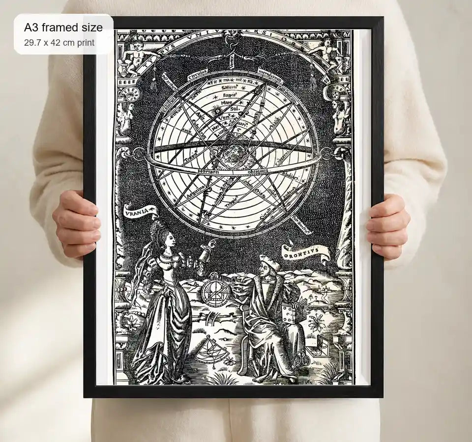 Size reference for A3 · Black Gallery Frame - gallery image 4 of 5