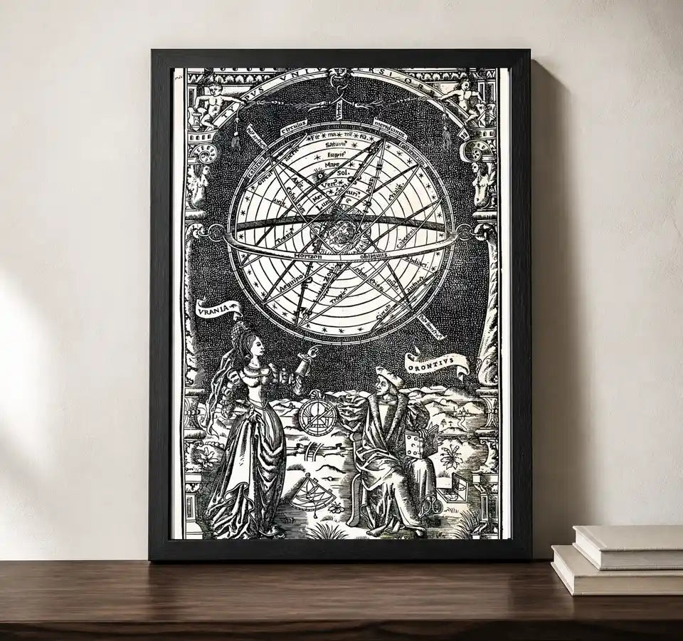 Clean studio product view of A4 · Black Gallery Frame - gallery image 2 of 5
