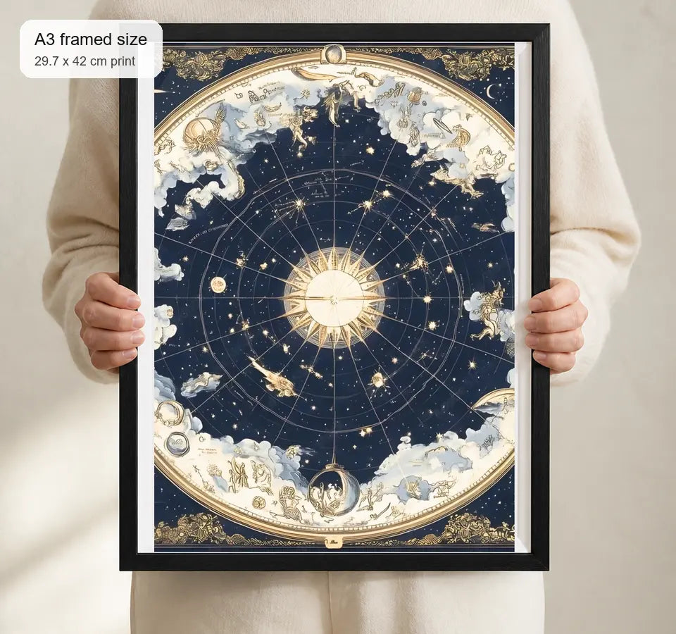 Size reference for A3 · Black Gallery Frame - gallery image 4 of 5