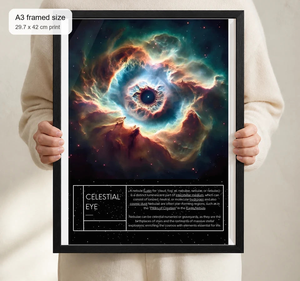 Size reference for A3 · Black Gallery Frame - gallery image 4 of 5