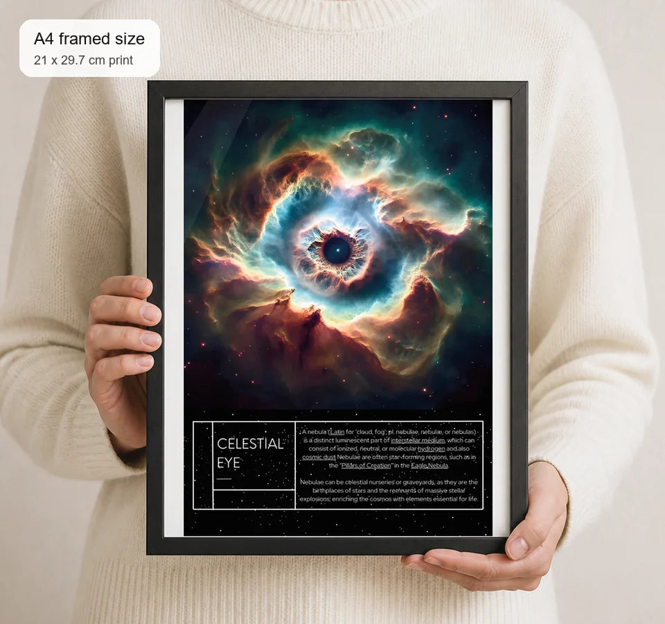 Size reference for A4 · Black Gallery Frame - gallery image 4 of 5