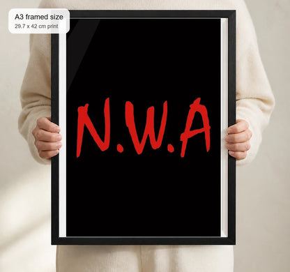 Size reference for A3 · Black Gallery Frame - gallery image 4 of 5
