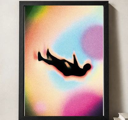 Styled close-up of A4 · Black Gallery Frame - gallery image 3 of 5