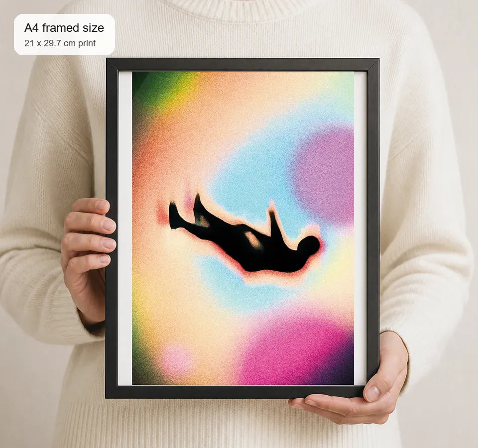 Size reference for A4 · Black Gallery Frame - gallery image 4 of 5