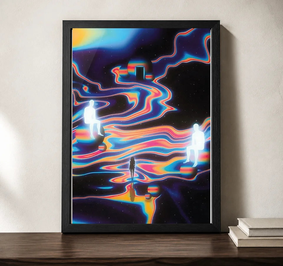 Clean studio product view of A4 · Black Gallery Frame - gallery image 2 of 5