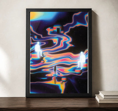 Clean studio product view of A4 · Black Gallery Frame - gallery image 2 of 5