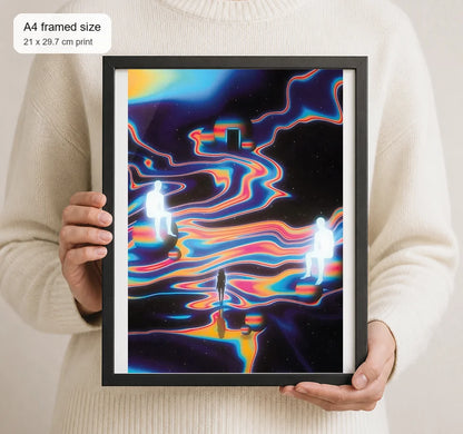 Size reference for A4 · Black Gallery Frame - gallery image 4 of 5