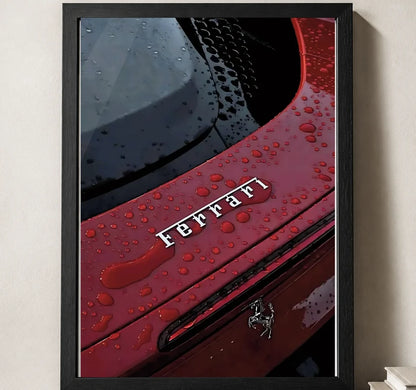 Styled close-up of A4 · Black Gallery Frame - gallery image 3 of 5