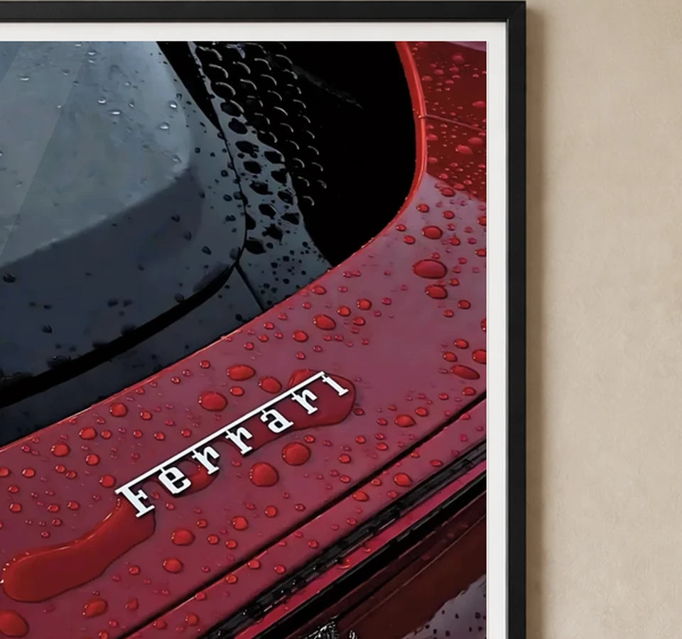 Material and finish detail for A4 · Black Gallery Frame - gallery image 5 of 5