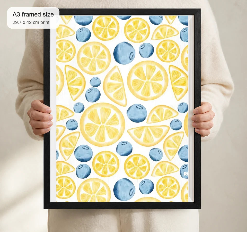 Size reference for A3 · Black Gallery Frame - gallery image 4 of 5