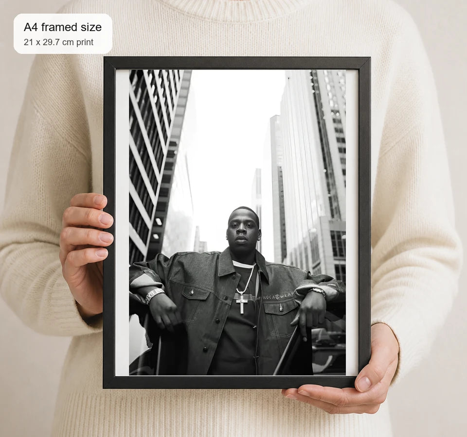Size reference for A4 · Black Gallery Frame - gallery image 4 of 5