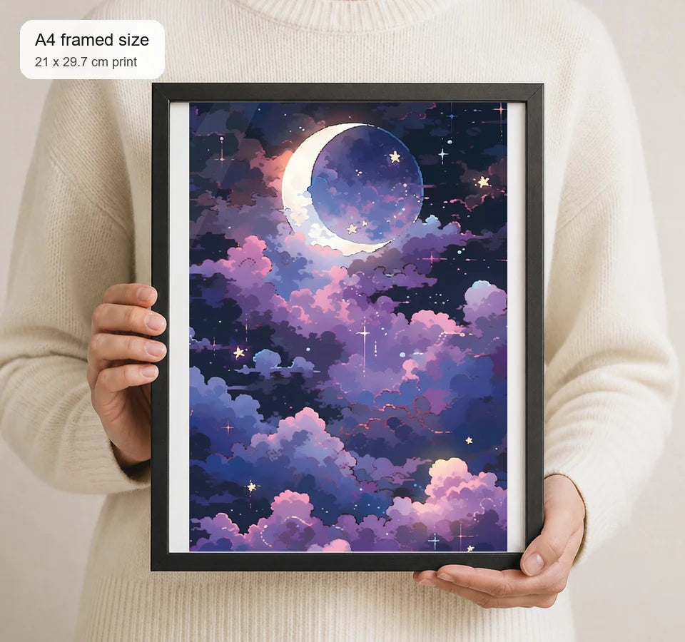 Size reference for A4 · Black Gallery Frame - gallery image 4 of 5