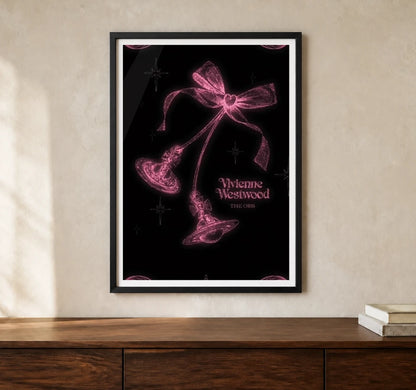 Product-focused lifestyle view of A4 · Black Gallery Frame - gallery image 1 of 5
