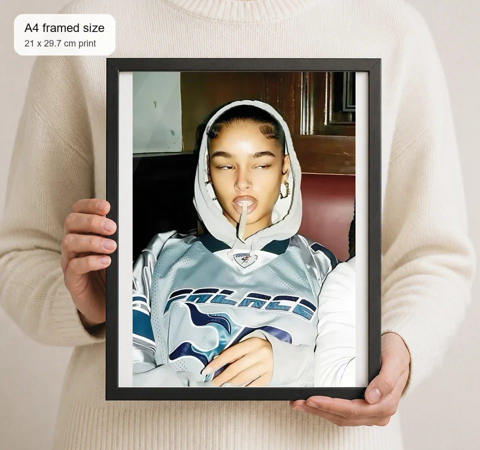 Size reference for A4 · Black Gallery Frame - gallery image 4 of 5