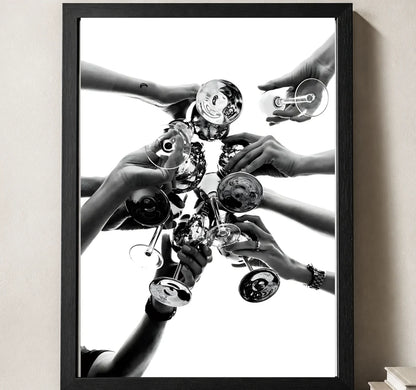 Styled close-up of A4 · Black Gallery Frame - gallery image 3 of 5