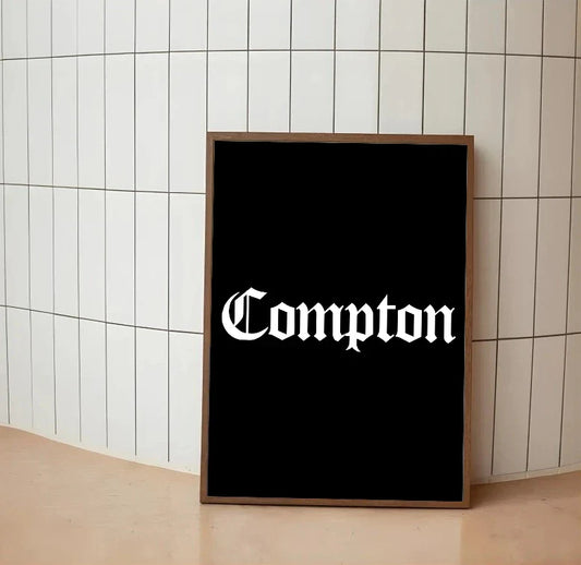 Bold black script typography centered above smaller stencil fonts detailing years and labels on a distressed white background