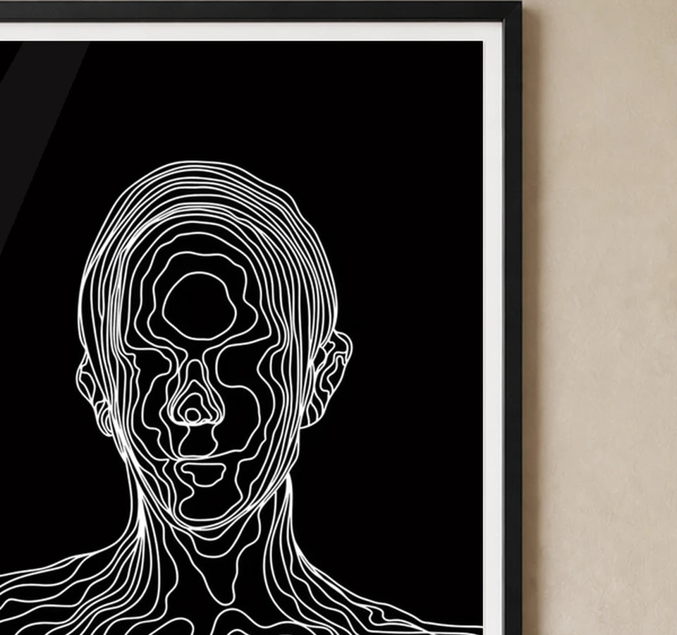Material and finish detail for A4 · Black Gallery Frame - gallery image 5 of 5