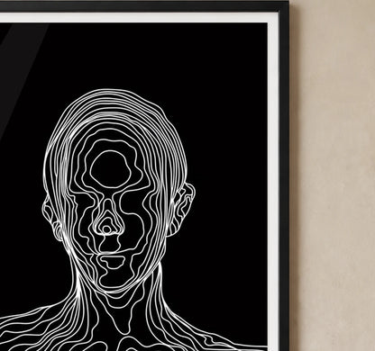 Material and finish detail for A4 · Black Gallery Frame - gallery image 5 of 5