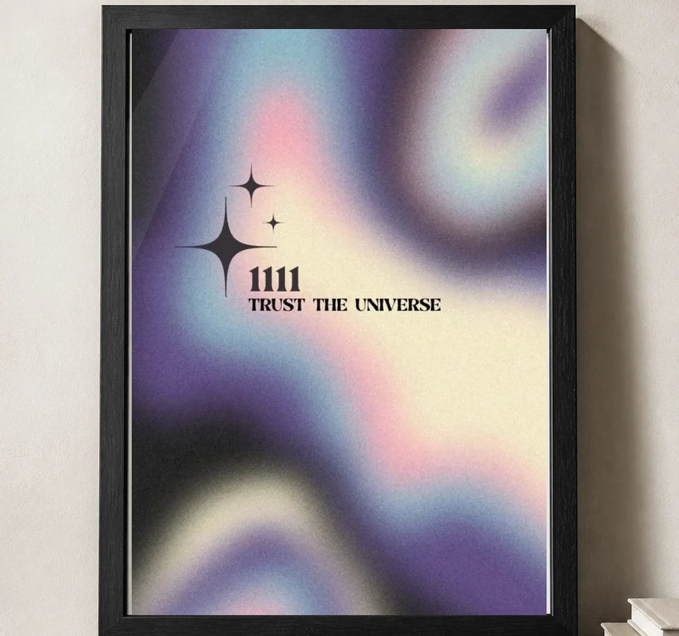 Styled close-up of A4 · Black Gallery Frame - gallery image 3 of 5