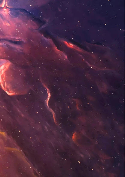 Vertical abstract space art dominated by luminous teal and cyan hues, depicting wispy nebula gases against a velvety deep midnight blue background