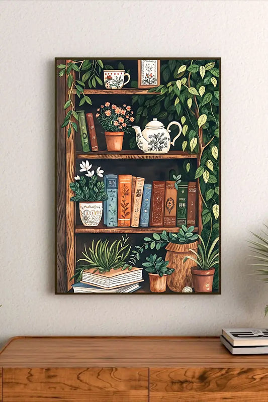 Soft pastel watercolor artwork featuring delicate floral illustrations, herbal elements, and rustic botanical designs in a romantic cottagecore style