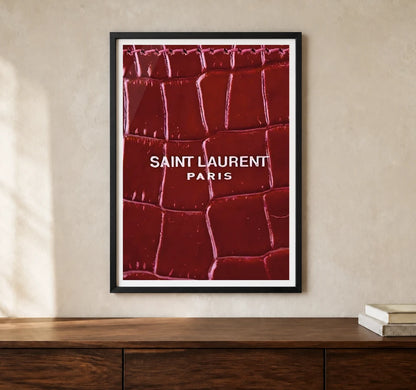 Product-focused lifestyle view of A4 · Black Gallery Frame - gallery image 1 of 5