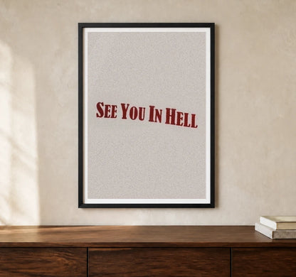 Product-focused lifestyle view of A4 · Black Gallery Frame - gallery image 1 of 5