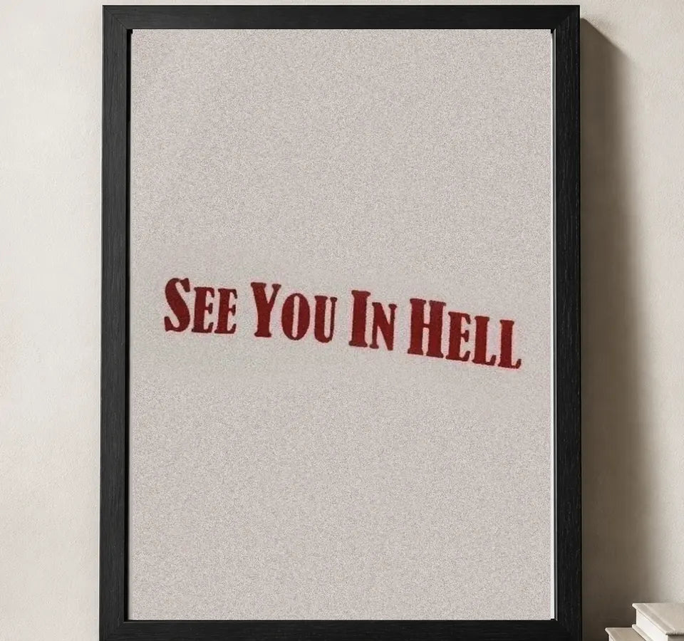 Styled close-up of A4 · Black Gallery Frame - gallery image 3 of 5
