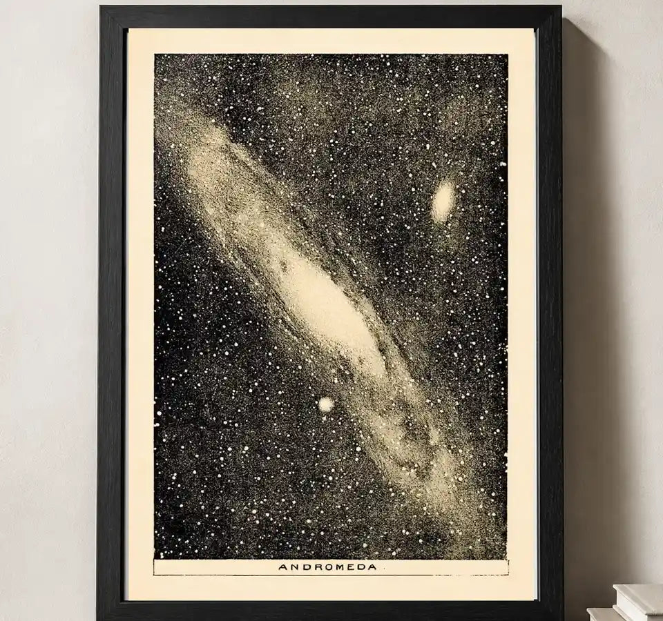Styled close-up of A4 · Black Gallery Frame - gallery image 3 of 5