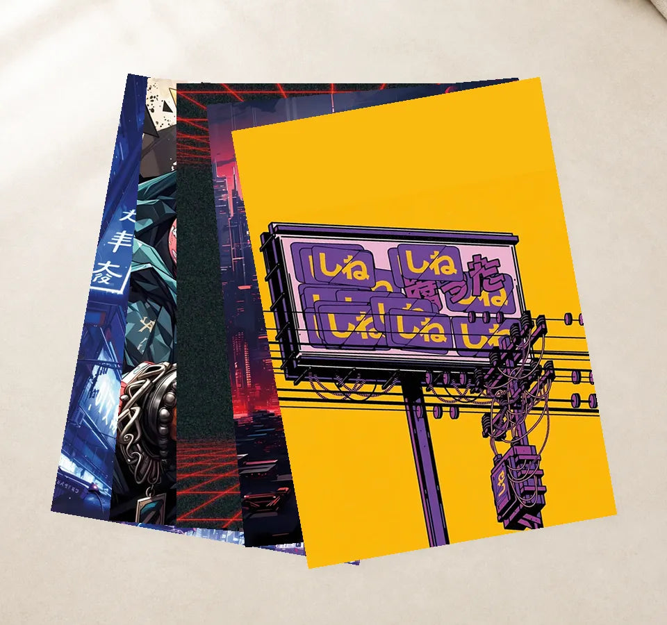 Material and finish detail for A5 · 30 posters - gallery image 5 of 5