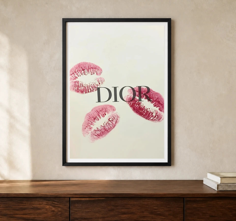 Product-focused lifestyle view of A4 · Black Gallery Frame - gallery image 1 of 5