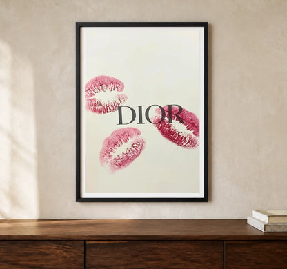 Product-focused lifestyle view of A4 · Black Gallery Frame - gallery image 1 of 5