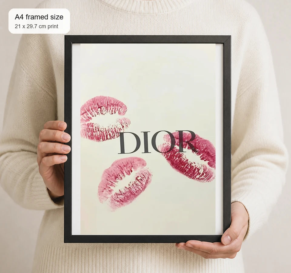 Size reference for A4 · Black Gallery Frame - gallery image 4 of 5