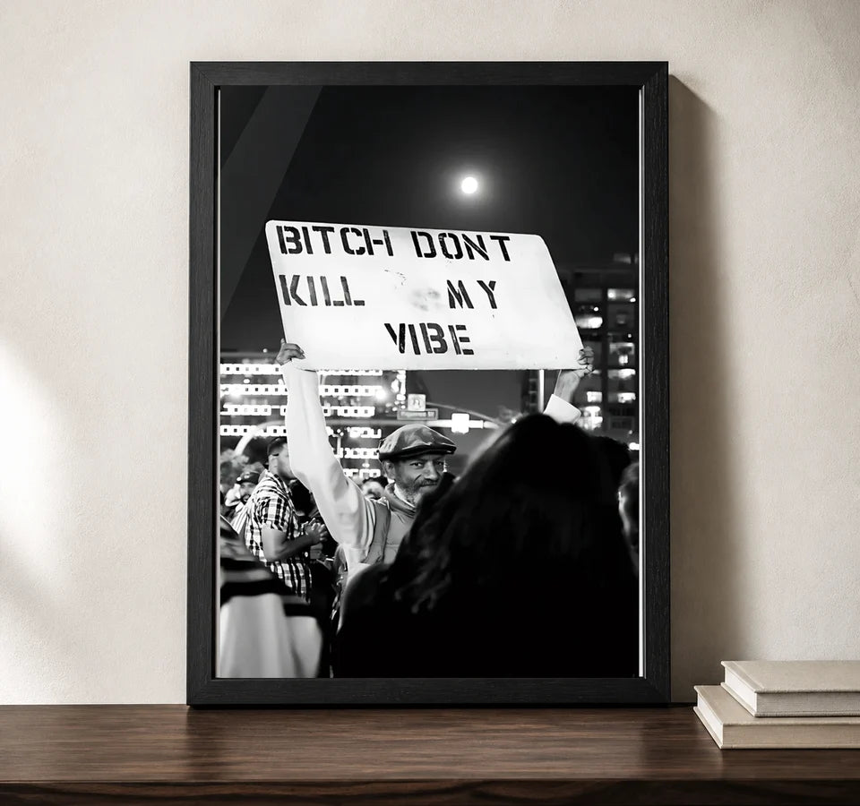 Clean studio product view of A4 · Black Gallery Frame - gallery image 2 of 5