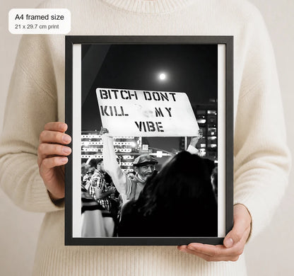 Size reference for A4 · Black Gallery Frame - gallery image 4 of 5