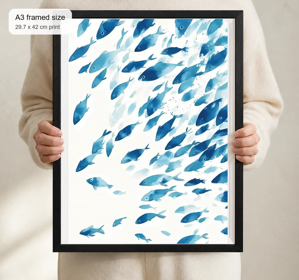 Size reference for A3 · Black Gallery Frame - gallery image 4 of 5