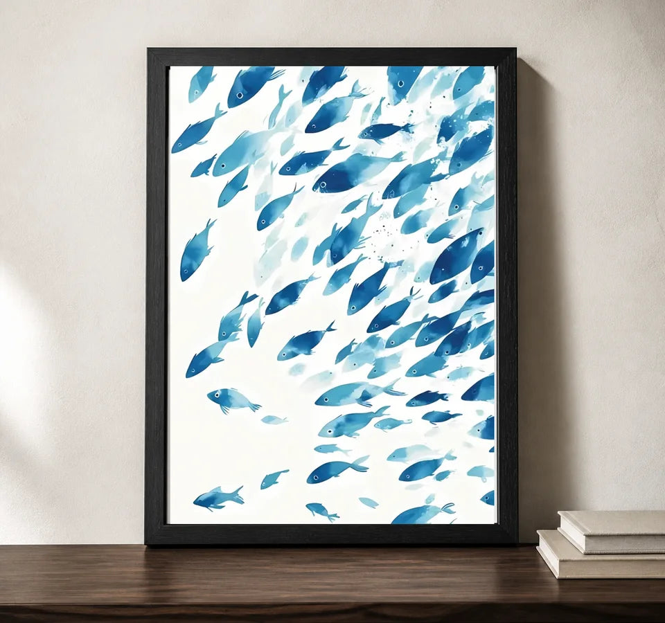 Clean studio product view of A4 · Black Gallery Frame - gallery image 2 of 5