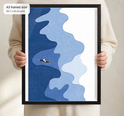Size reference for A3 · Black Gallery Frame - gallery image 4 of 5