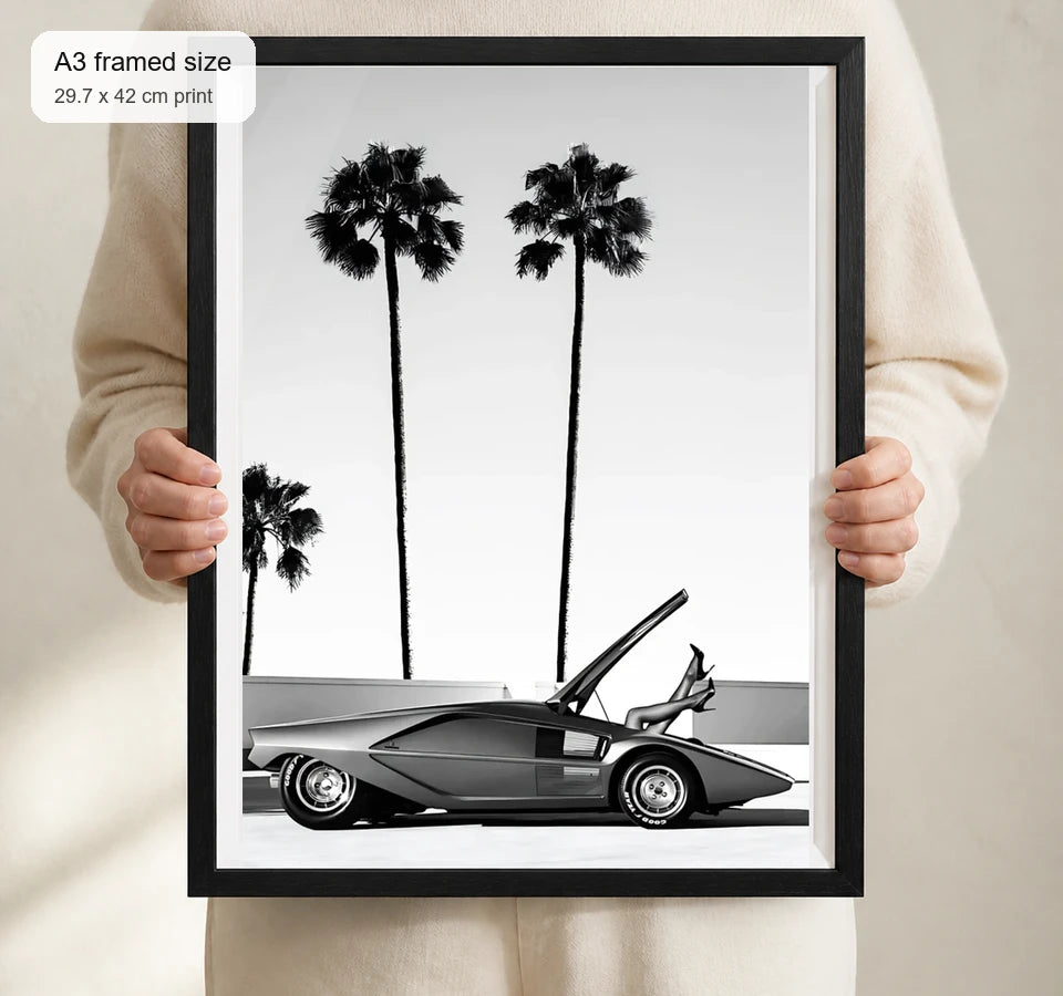 Size reference for A3 · Black Gallery Frame - gallery image 4 of 5
