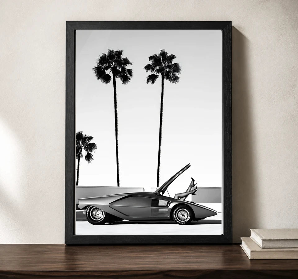 Clean studio product view of A4 · Black Gallery Frame - gallery image 2 of 5