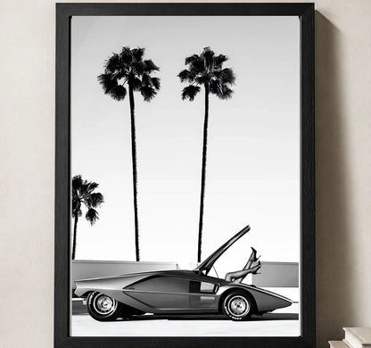 Styled close-up of A4 · Black Gallery Frame - gallery image 3 of 5