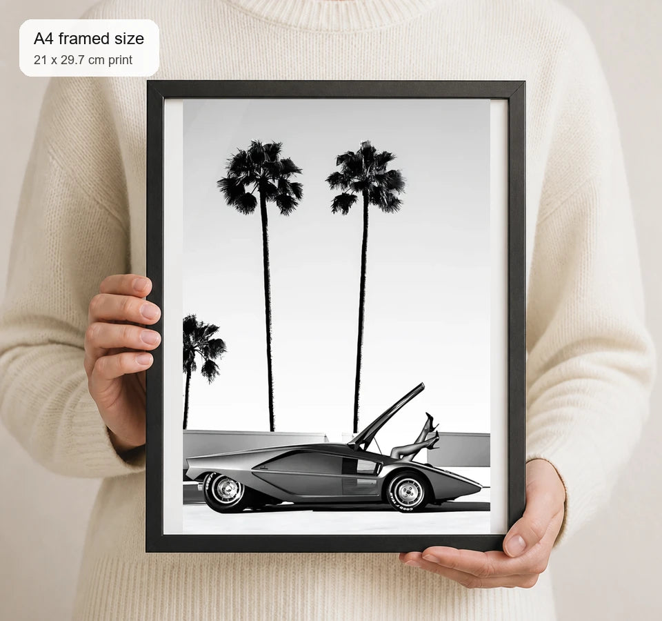 Size reference for A4 · Black Gallery Frame - gallery image 4 of 5