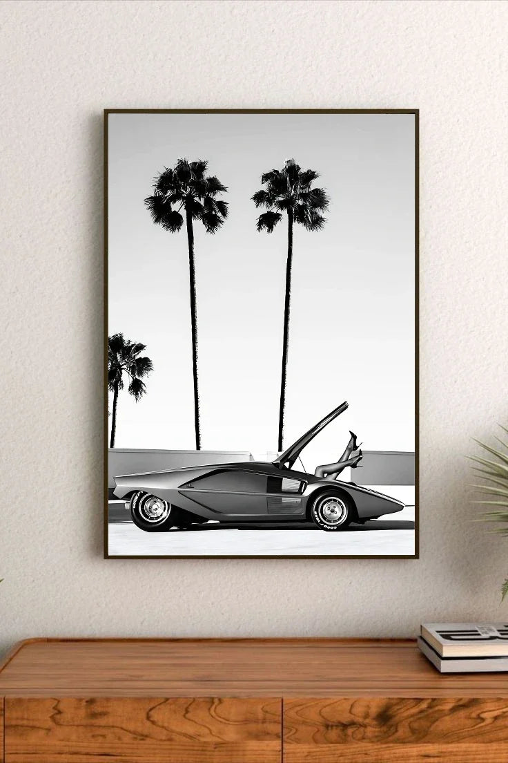 Typography-focused poster featuring "Drive Fast, Cry Later" in red and black text over a structured compositional layout