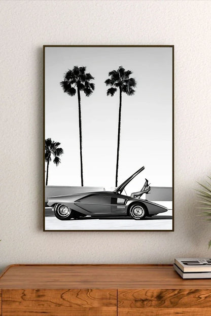 Typography-focused poster featuring "Drive Fast, Cry Later" in red and black text over a structured compositional layout
