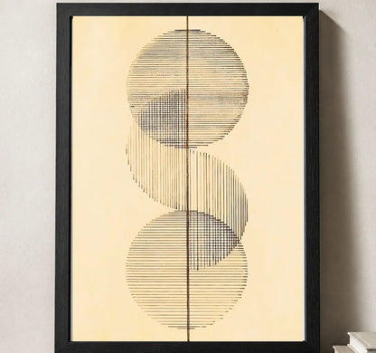 Styled close-up of A4 · Black Gallery Frame - gallery image 3 of 5