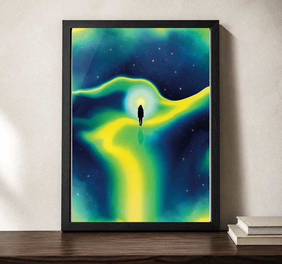 Clean studio product view of A4 · Black Gallery Frame - gallery image 2 of 5