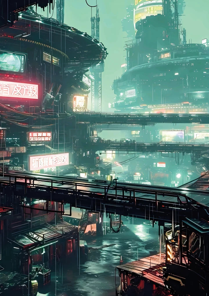 Echoes in Mint Haze | Digital dystopia II 19